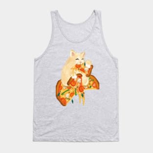 CutePizzaCat Tank Top